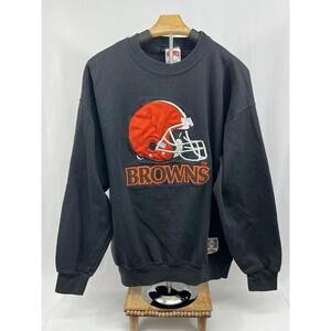 Nutmeg Cleveland Browns Sweater Large NFL Vintage, #TG